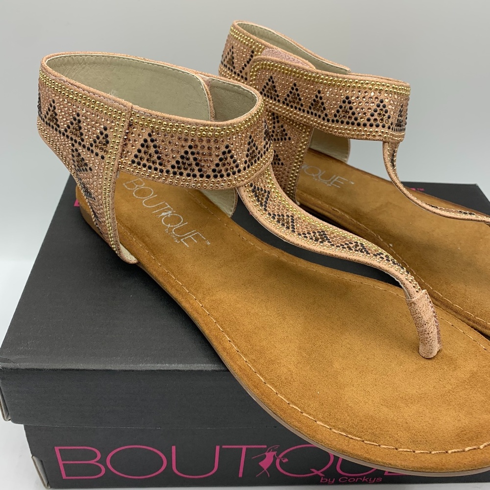 Boutique By Corkys Nora Blush Sandal 11 - Picture 4 of 6